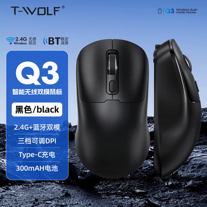 Wireless Bluetooth mouse charging 2.4G silent office compact and practical laptop accessories