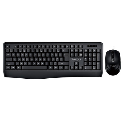 Wireless Keyboard Mouse Kit Portable Cheap Cost Effective Laptop Desktop Computer