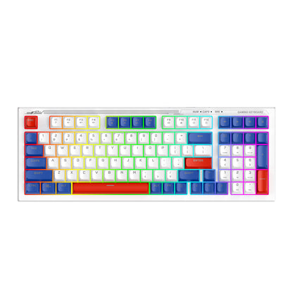 T-WOLF TF610 wired gaming mouse keyboard mechanical set 6D