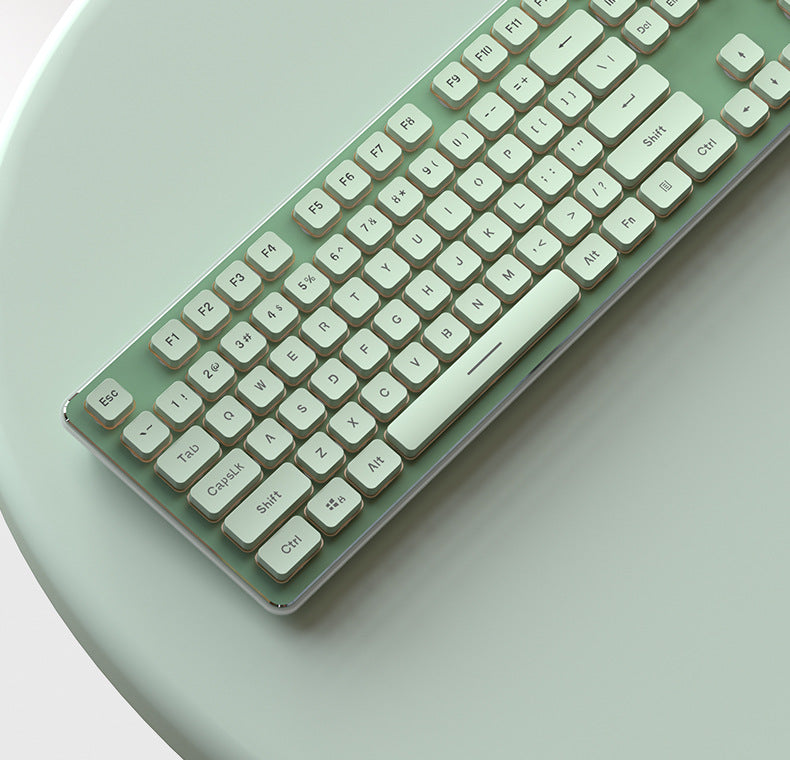 L1 mechanical feel silent wireless keyboard desktop notebook e-sports game office backlit wired keyboard
