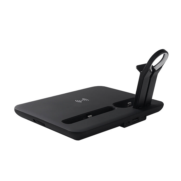 New mobile phone wireless charger, desktop four-in-one wireless charging, watch charging, earphone base five-in-one