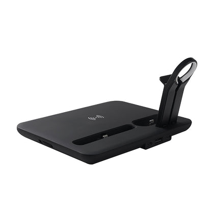 New mobile phone wireless charger, desktop four-in-one wireless charging, watch charging, earphone base five-in-one