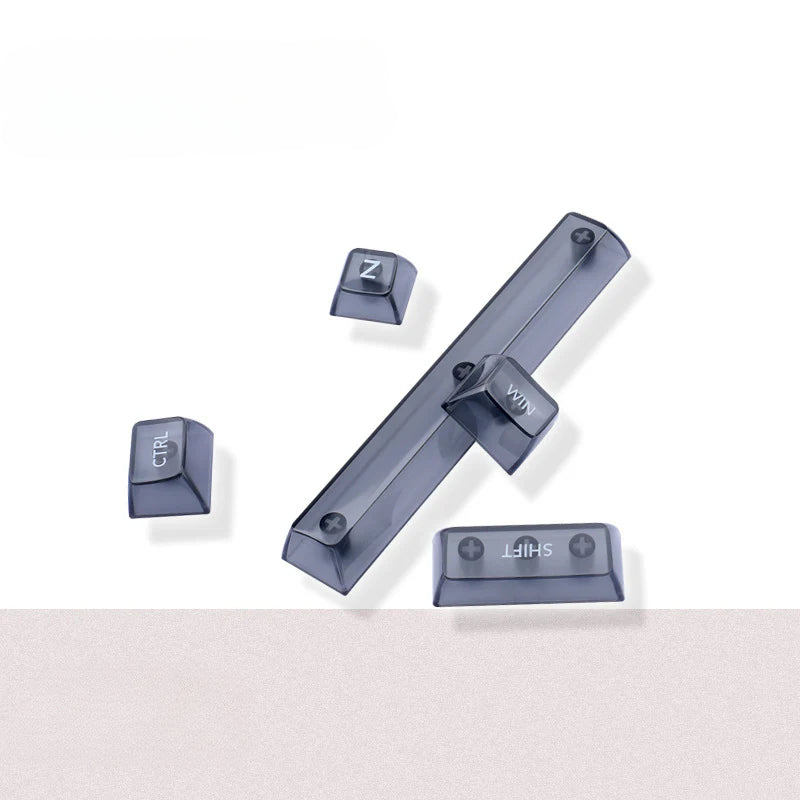 GK002 High-transparency fog-transparent matte transparent keycaps