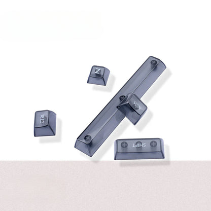 GK002 High-transparency fog-transparent matte transparent keycaps