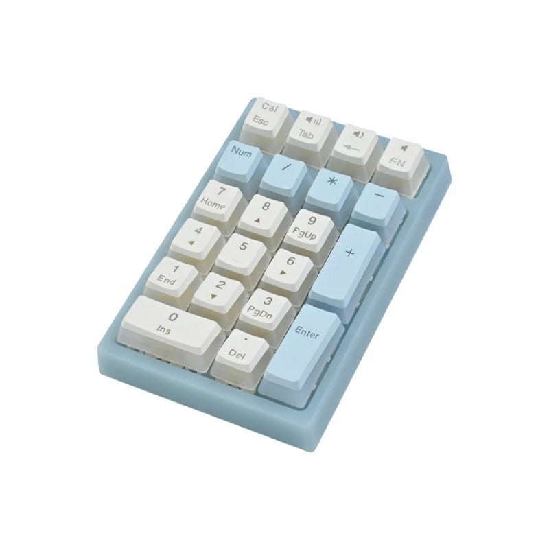 K10 wired RGB numeric keyboard portable TYPE-C interface small mechanical keyboard