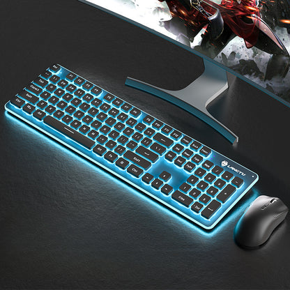 LT600 wireless silent film keyboard and mouse set desktop notebook game competitive office keyboard mouse