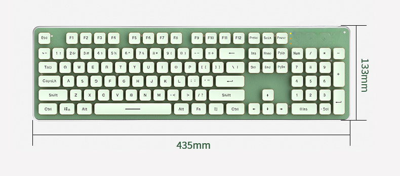 L1 mechanical feel silent wireless keyboard desktop notebook e-sports game office backlit wired keyboard