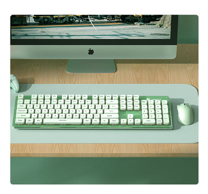 LT600 wireless silent film keyboard and mouse set desktop notebook game competitive office keyboard mouse