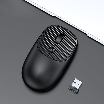 Q19 Wireless Bluetooth Mouse Display Power Macaron Color USB Private Model New Product
