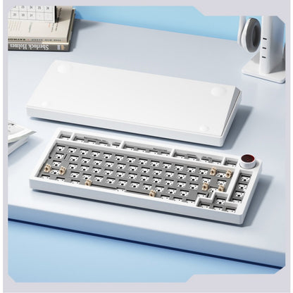 YK820 aluminum alloy mechanical keyboard kit 82 keys gasket bluetooth wireless keyboard