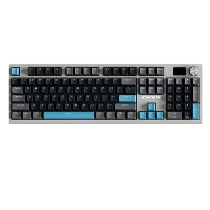 LT104 wireless bluetooth gaming mechanical keyboard customized three-mode wired green axis high-value keyboard