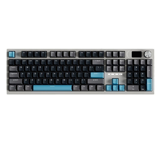 LT104 wireless bluetooth gaming mechanical keyboard customized three-mode wired green axis high-value keyboard