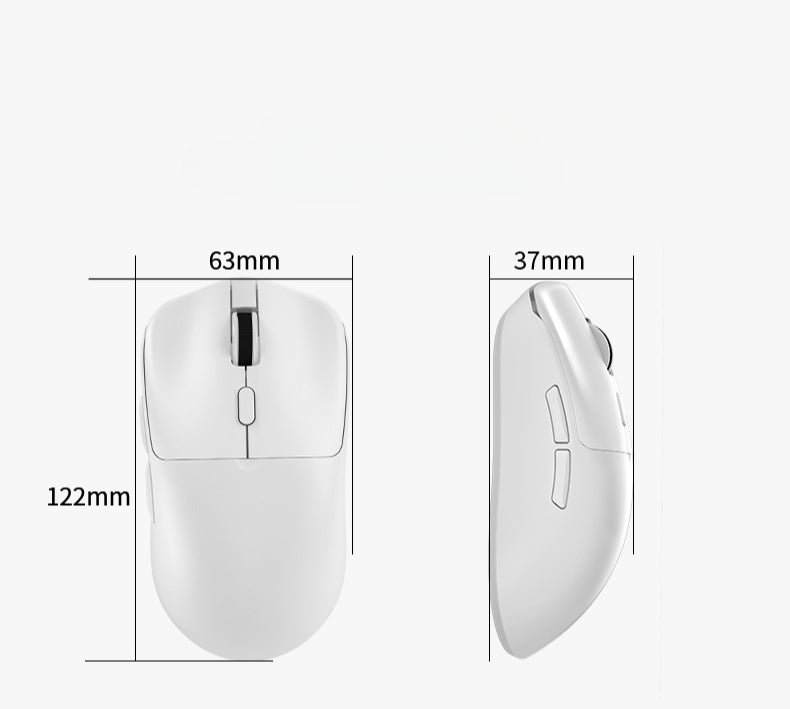 T6 mouse mute three-mode computer notebook desktop mouse portable durable office optical wired mouse
