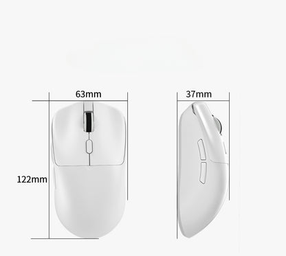 T6 mouse mute three-mode computer notebook desktop mouse portable durable office optical wired mouse